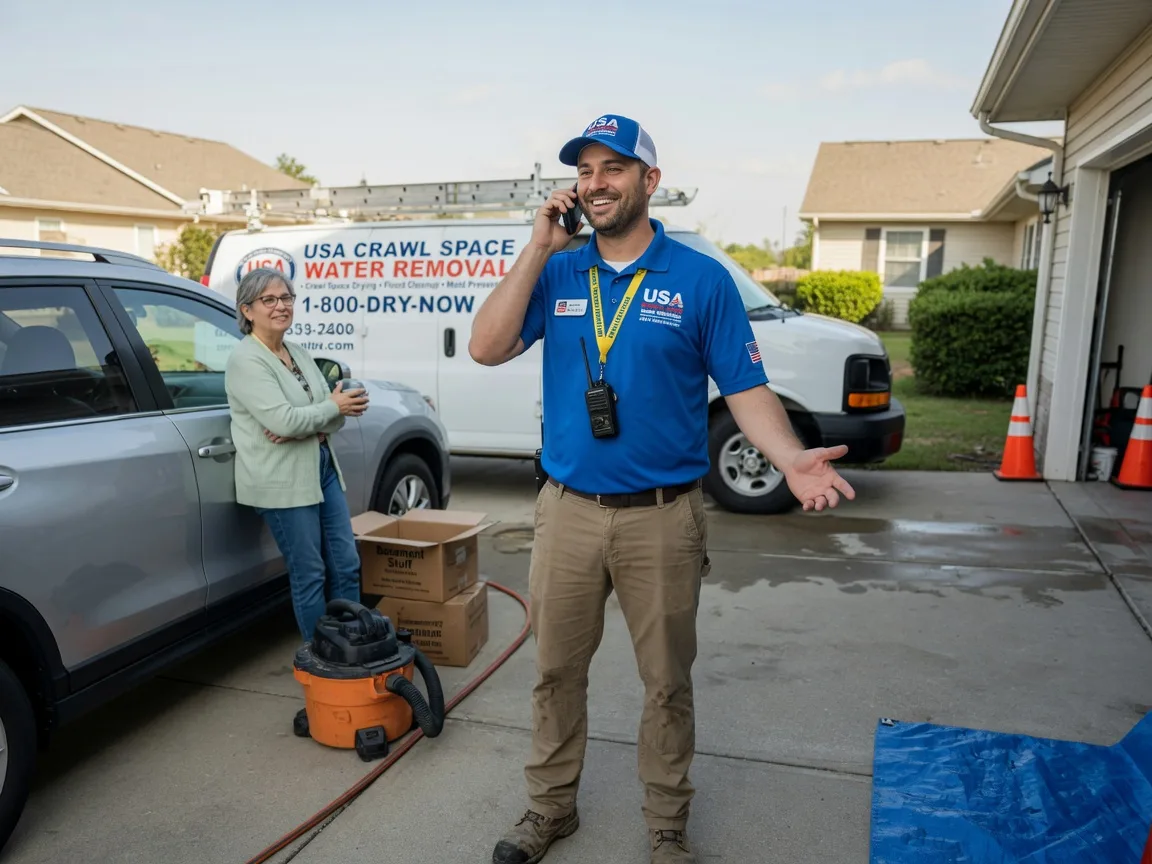 Crawl Space Water Removal Green Camp, OH FAQs